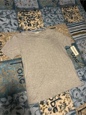 Occasion Light Heather Gray Short Sleeve Crewneck Tee